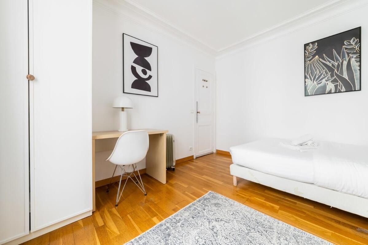85M2 De Confort Paris 17 - Charme Parisien 6P - Flat-Guest Exterior foto